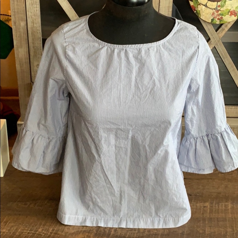 Madewell Top Blue/ White size XS